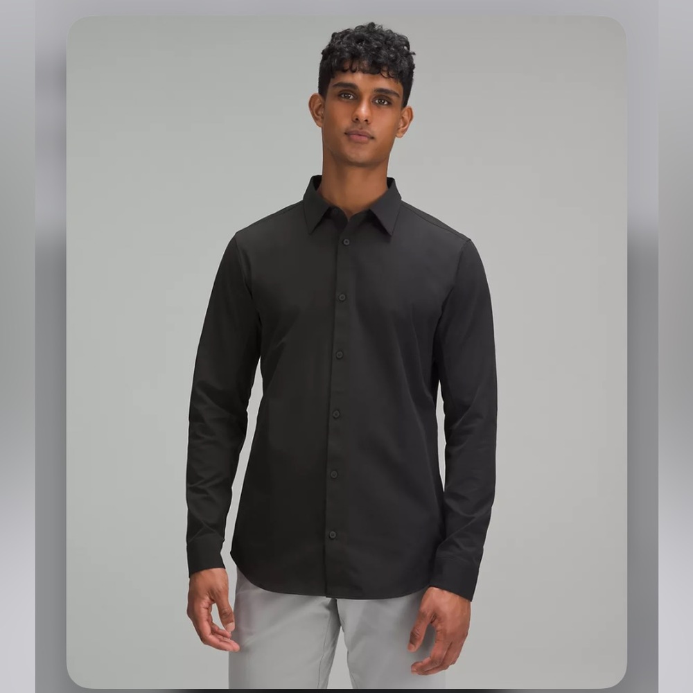 Lululemon Live In Practice Button Shirt